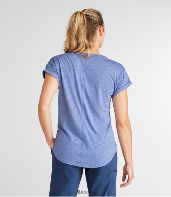 L.L.Bean vrouwen stroomzijde tee ridderspoor kleding VT0646481
