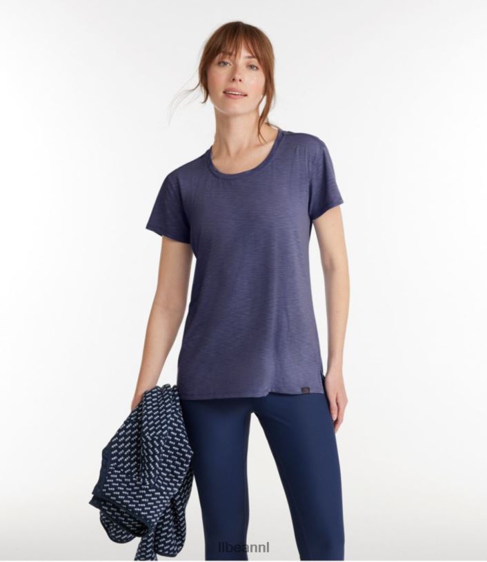 L.L.Bean vrouwen stroomzijde tee ridderspoor kleding VT0646523