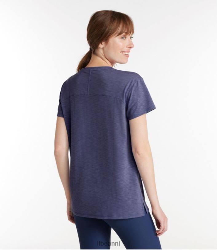 L.L.Bean vrouwen stroomzijde tee ridderspoor kleding VT0646523
