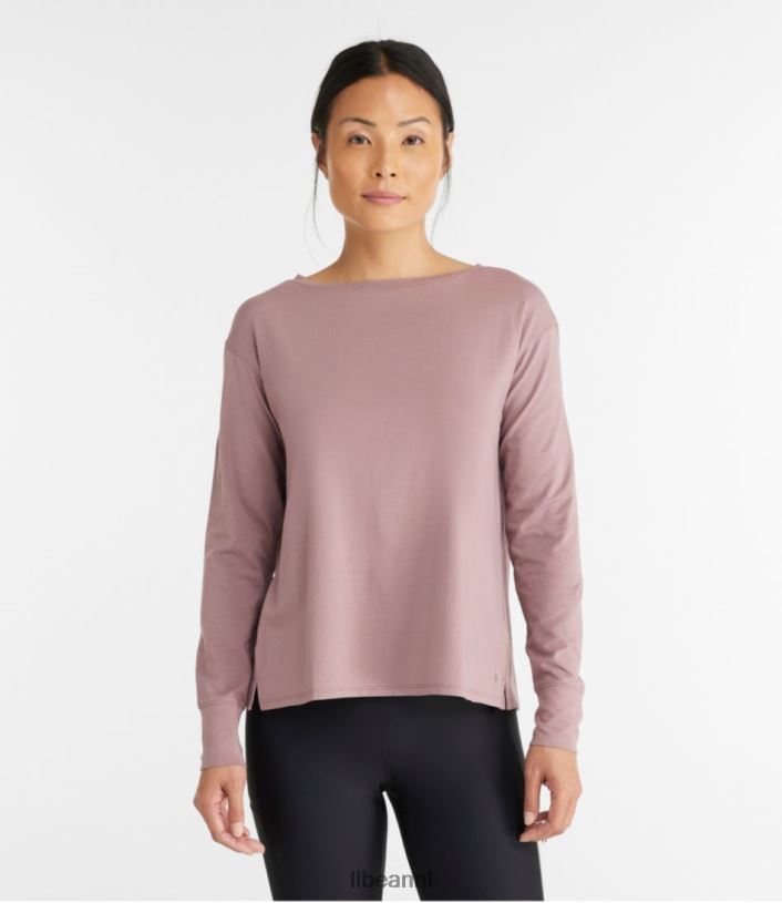 L.L.Bean vrouwen verder dan zacht T-shirt zeepijnboom kleding VT0643298
