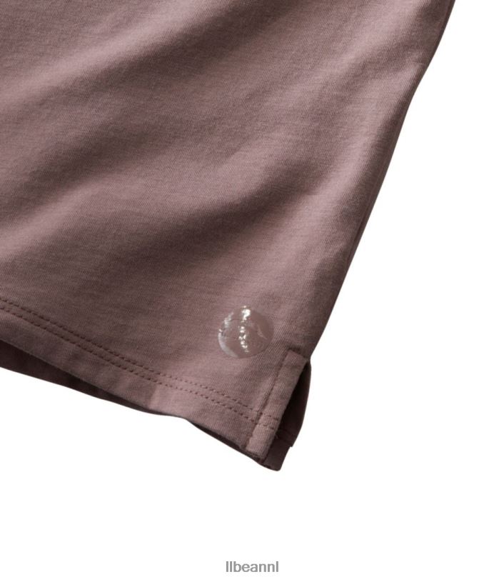 L.L.Bean vrouwen verder dan zacht T-shirt zeepijnboom kleding VT0643298