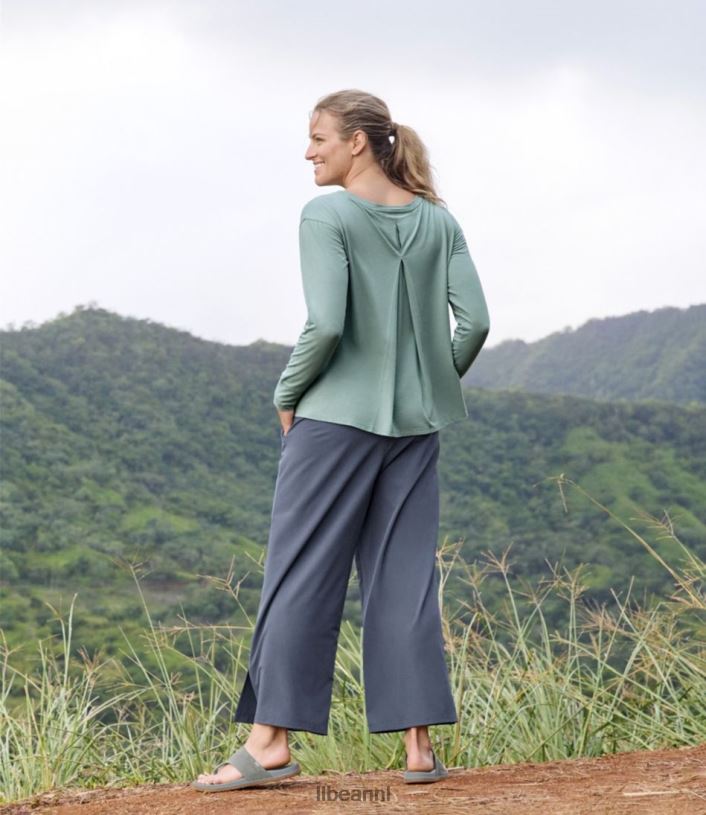 L.L.Bean vrouwen verder dan zacht T-shirt zeepijnboom kleding VT0643298