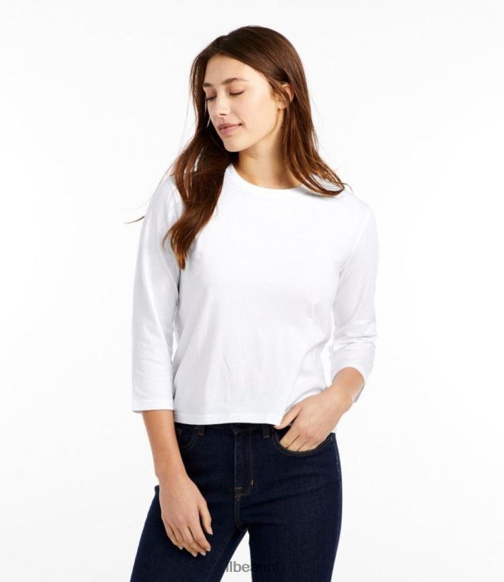 L.L.Bean vrouwen zaterdag shirt diep turkoois kleding VT0644639