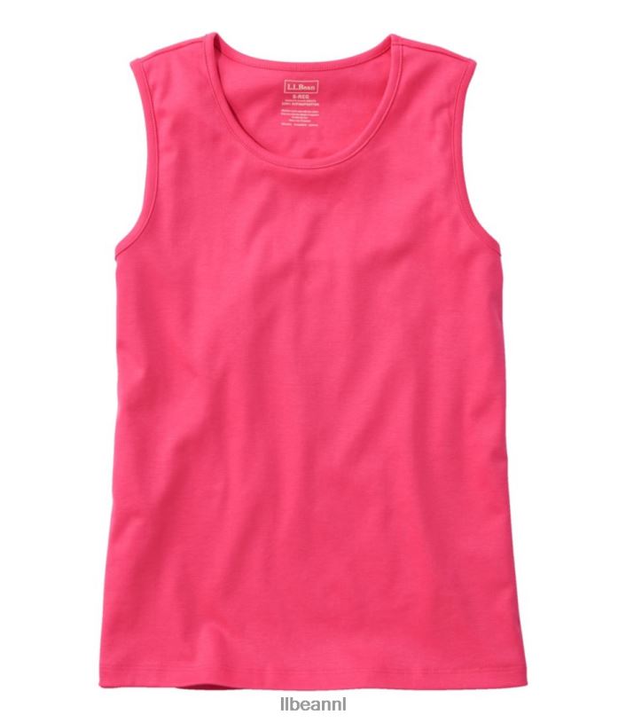 L.L.Bean vrouwen T-shirt van pimakatoen azalea kleding VT0645662