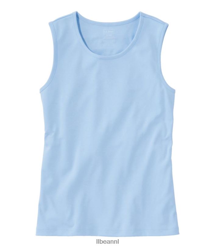 L.L.Bean vrouwen T-shirt van pimakatoen meer kleding VT0644585