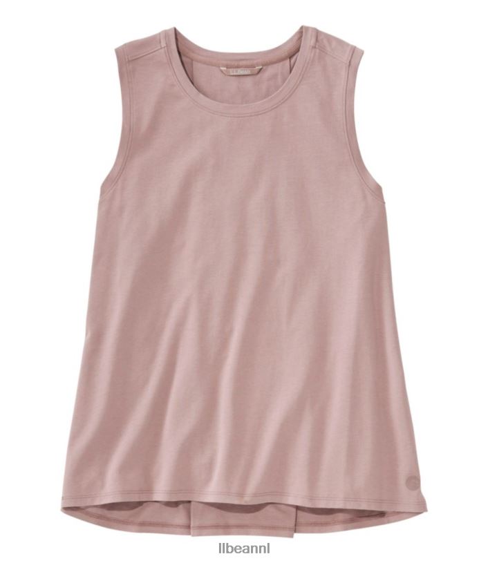 L.L.Bean vrouwen voorbij zachte tank rokerig mauve kleding VT0644741