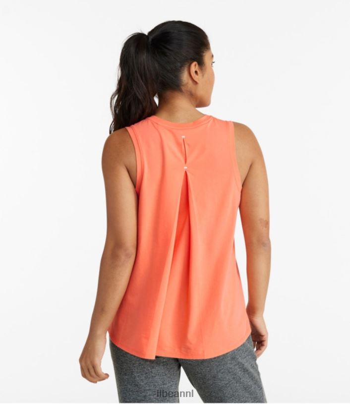 L.L.Bean vrouwen voorbij zachte tank rokerig mauve kleding VT0644741