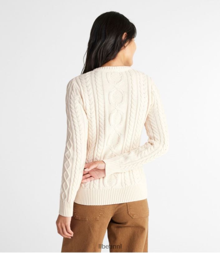 L.L.Bean vrouwen Heritage zachte katoenen visserstrui gedempte rozenheide kleding VT064514