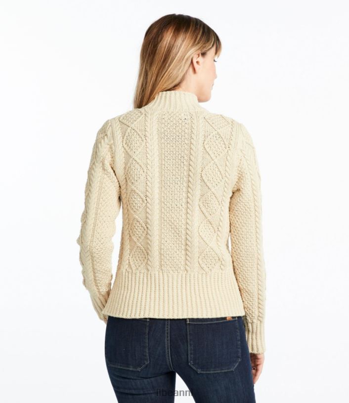 L.L.Bean vrouwen kenmerkende katoenen visserstrui bordeaux kleding VT0643379