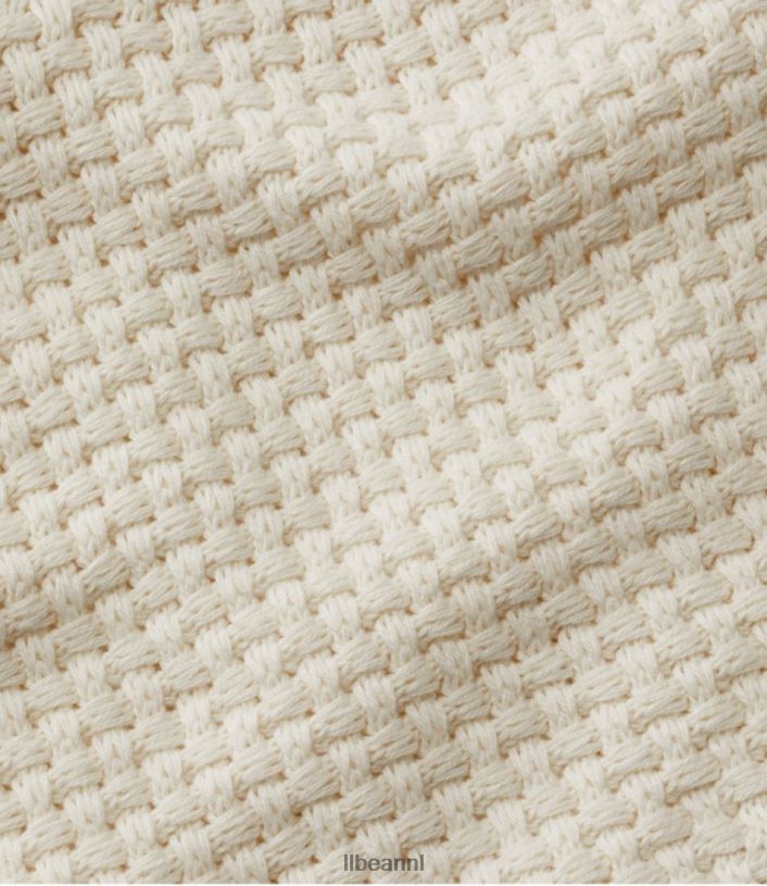 L.L.Bean vrouwen mandgeweven trui klassieke marine kleding VT064703