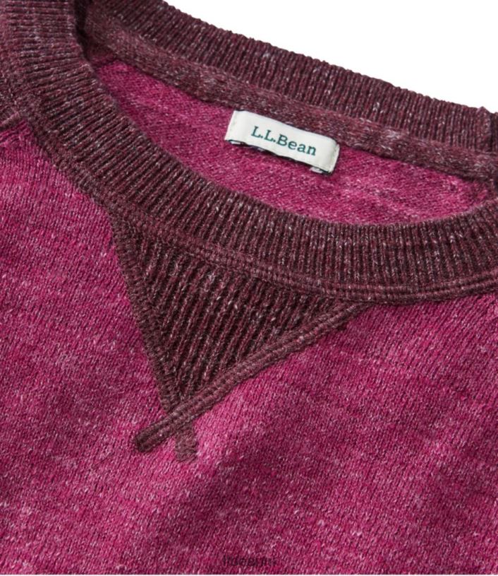 L.L.Bean vrouwen slub trui van biologisch katoen stoffige olijf kleding VT0643034