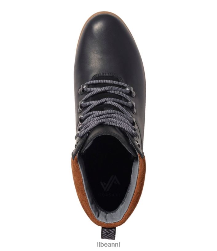 L.L.Bean vrouwen sofia waterdichte laarzen verlaten zwart schoenen VT0643826