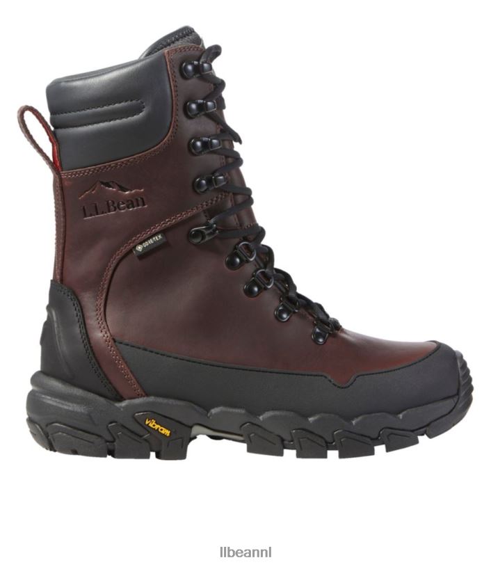 L.L.Bean vrouwen Maine Warden's veldlaars diepste bruin schoenen VT0641147