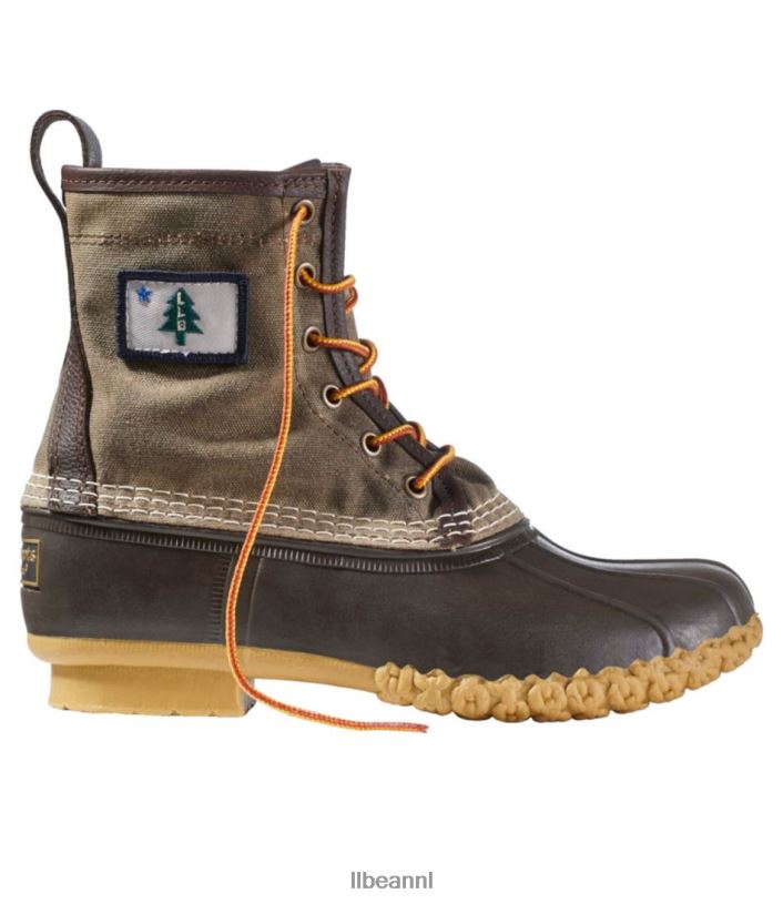 L.L.Bean vrouwen laarzen veldbruin/bbb/gum/vakantieland schoenen VT0641111