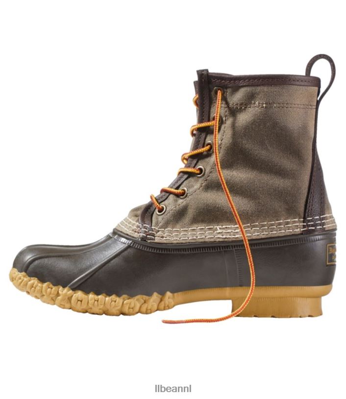 L.L.Bean vrouwen laarzen veldbruin/bbb/gum/vakantieland schoenen VT0641111