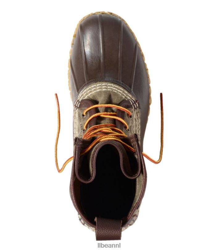 L.L.Bean vrouwen laarzen veldbruin/bbb/gum/vakantieland schoenen VT0641111