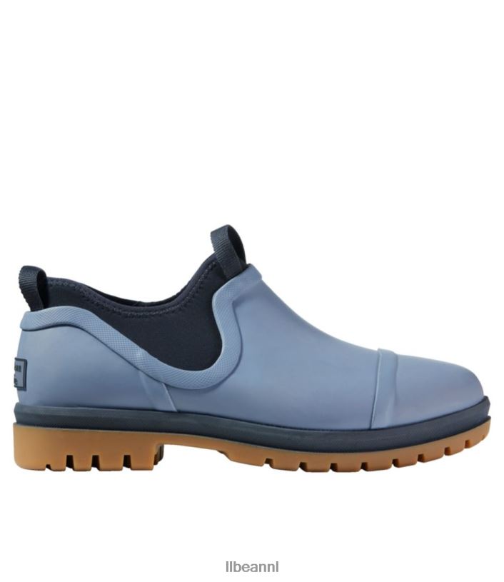 L.L.Bean vrouwen stoere wellieschoenen maanlichtblauw/klassiek marineblauw schoenen VT0646094