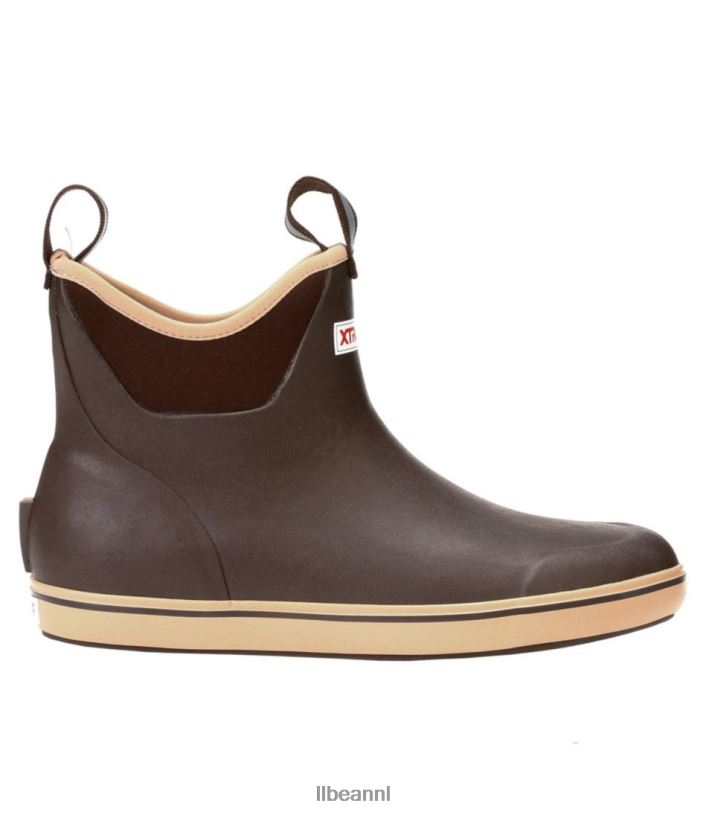 L.L.Bean vrouwen xtratuf deklaars bruin schoenen VT0641192