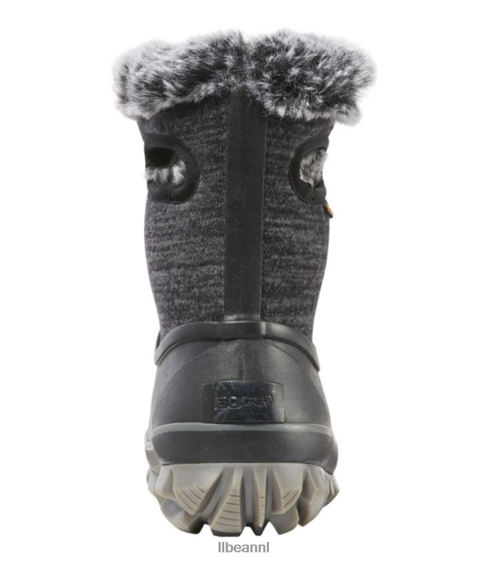 L.L.Bean vrouwen moerassen arcata gebreide laarzen zwart multi schoenen VT0641171