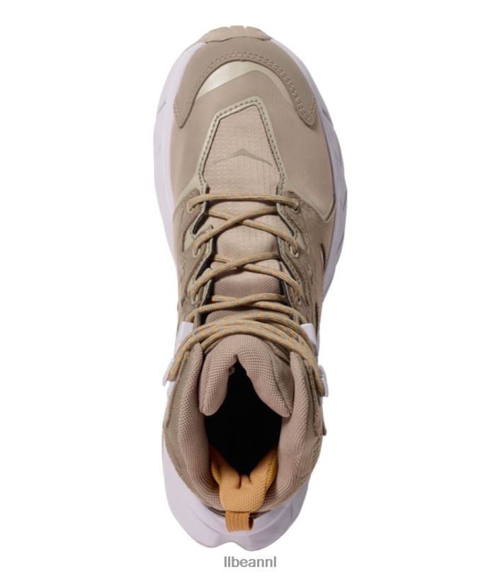 L.L.Bean vrouwen Hoka anacapa gore tex wandelschoenen duin/lila marmer schoenen VT0641114