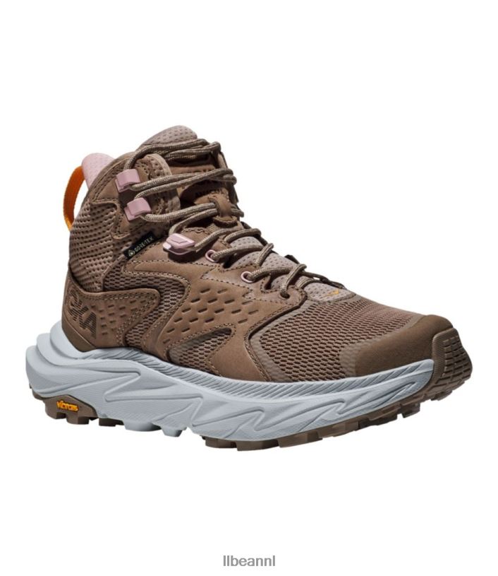 L.L.Bean vrouwen hoka anacapa 2 gore tex wandelschoenen duin/ijsstroom schoenen VT0641054