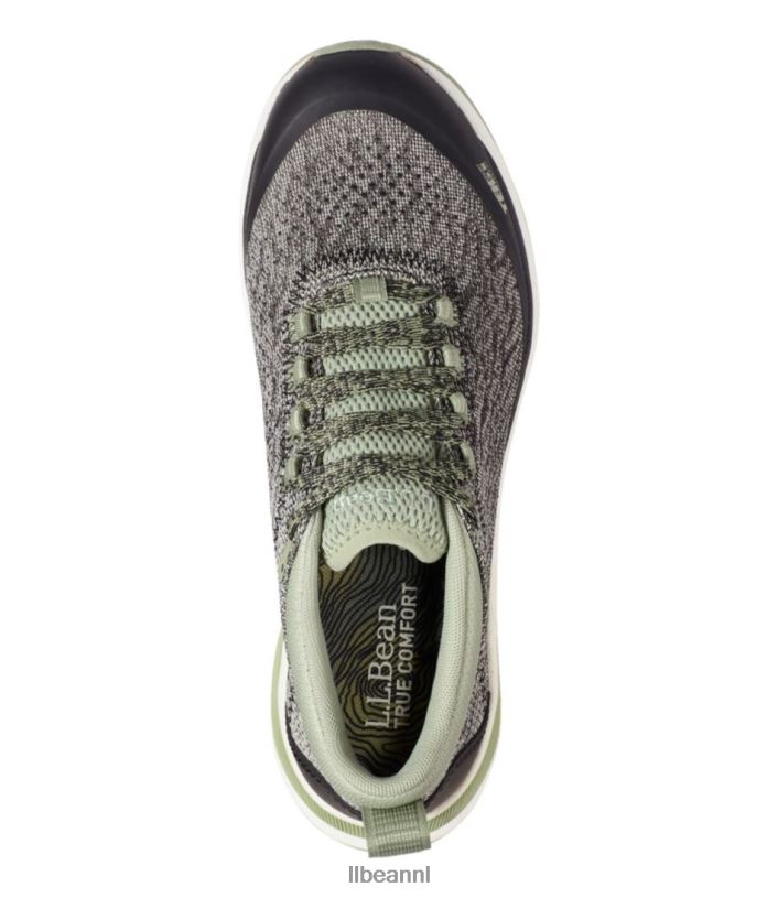 L.L.Bean vrouwen hoogte wandelschoenen zilverberk/salie schoenen VT0643790