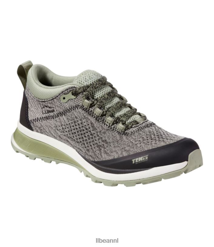 L.L.Bean vrouwen hoogte wandelschoenen zilverberk/salie schoenen VT0643790