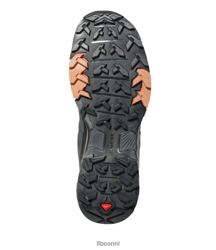 L.L.Bean vrouwen salomon x ultra 4 gore tex wandelschoenen ebbenhout/mokkamousse/amandelcrème schoenen VT0641099