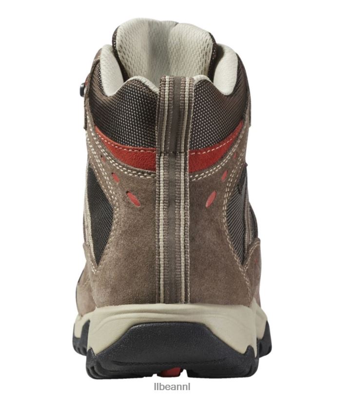 L.L.Bean vrouwen trailmodel 4 wandelschoenen donker cement/bruin schoenen VT0641030