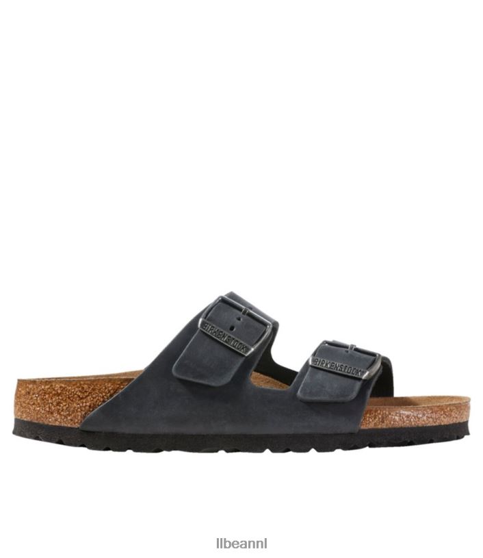 L.L.Bean vrouwen Birkenstock Arizona sandalen zwart schoenen VT0643760
