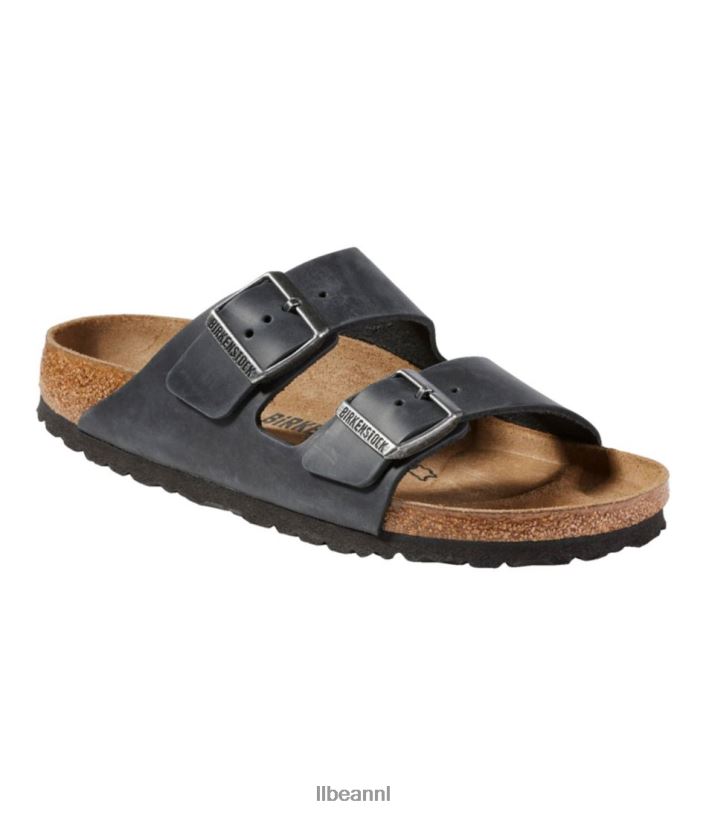 L.L.Bean vrouwen Birkenstock Arizona sandalen zwart schoenen VT0643760