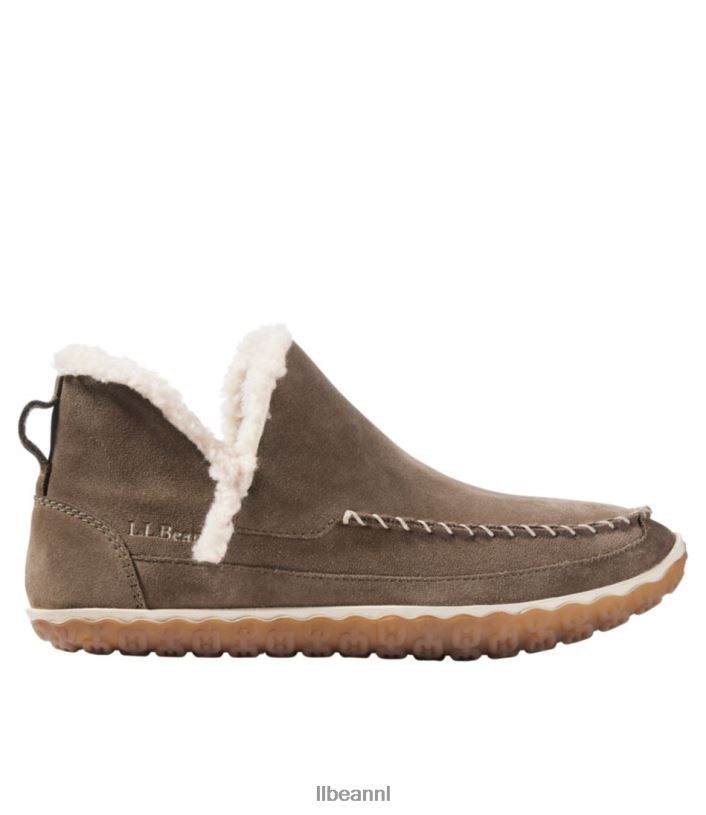 L.L.Bean vrouwen berg pantoffels donker cement schoenen VT064985