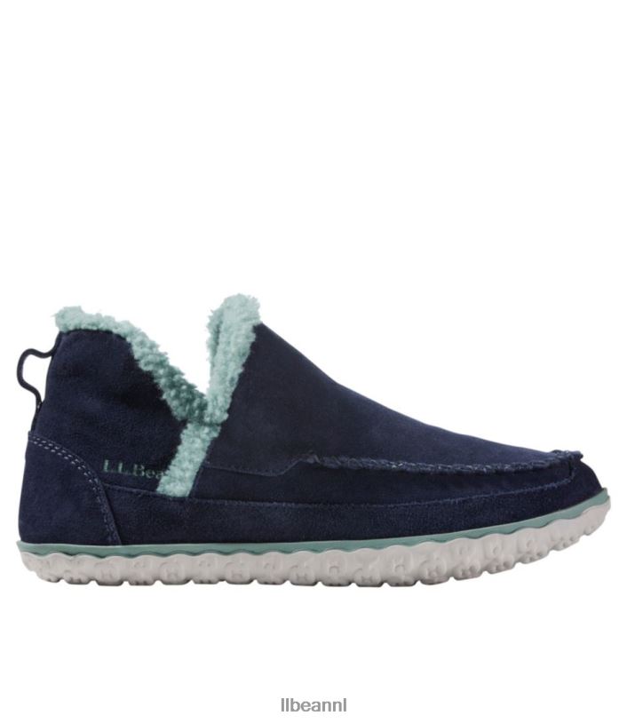 L.L.Bean vrouwen berg pantoffels klassiek marine/zee grenen schoenen VT0643733