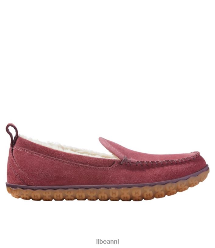 L.L.Bean vrouwen berg pantoffels licht palissander schoenen VT0645161
