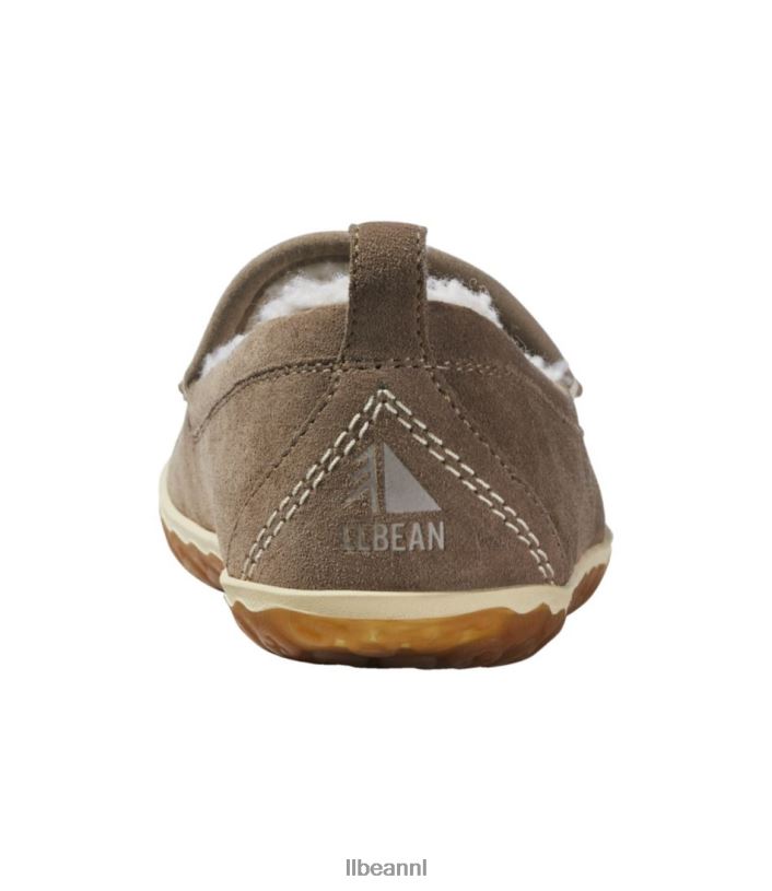 L.L.Bean vrouwen berg pantoffels licht palissander schoenen VT0645161