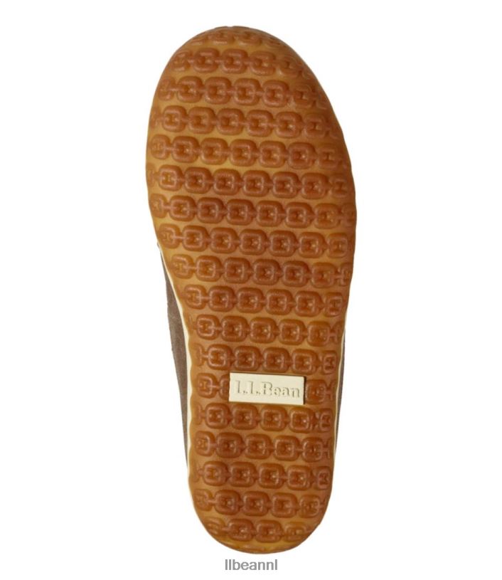 L.L.Bean vrouwen berg pantoffels licht palissander schoenen VT0645161