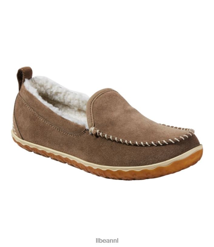 L.L.Bean vrouwen berg pantoffels licht palissander schoenen VT0645161