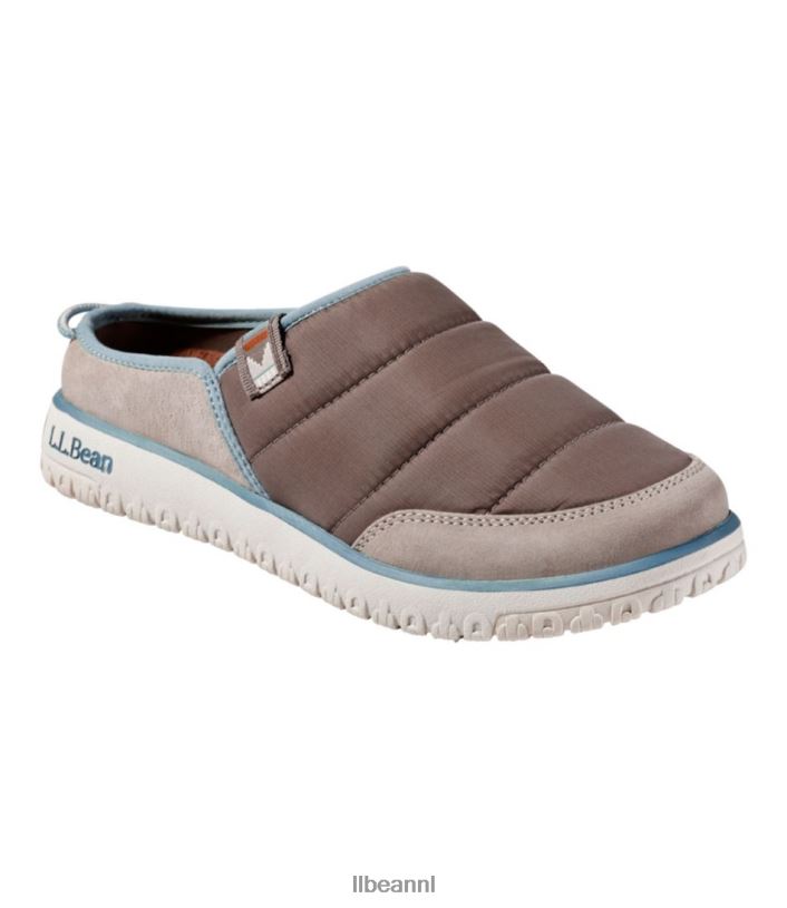 L.L.Bean vrouwen klassieke gewatteerde bergdia\'s grijs berken/taupe bruin schoenen VT0645194