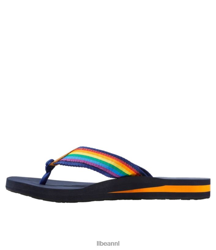 L.L.Bean vrouwen originele Maine Isle-slippers libel/den schoenen VT0646694