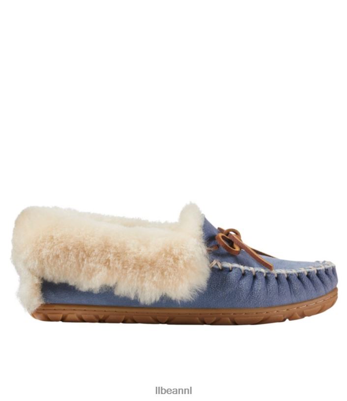 L.L.Bean vrouwen slechte goede mocassins houtskoolblauw schoenen VT0643727