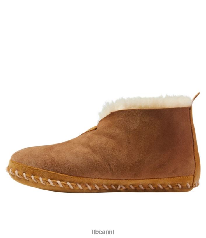 L.L.Bean vrouwen slechte goede pantoffels chocolade bruin schoenen VT0643742