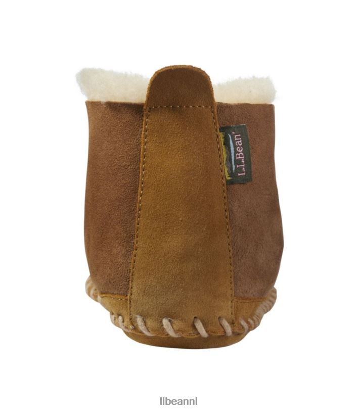 L.L.Bean vrouwen slechte goede pantoffels chocolade bruin schoenen VT0643742