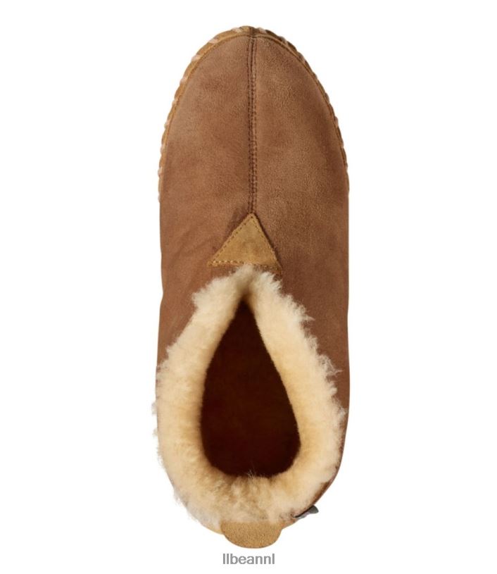 L.L.Bean vrouwen slechte goede pantoffels chocolade bruin schoenen VT0643742