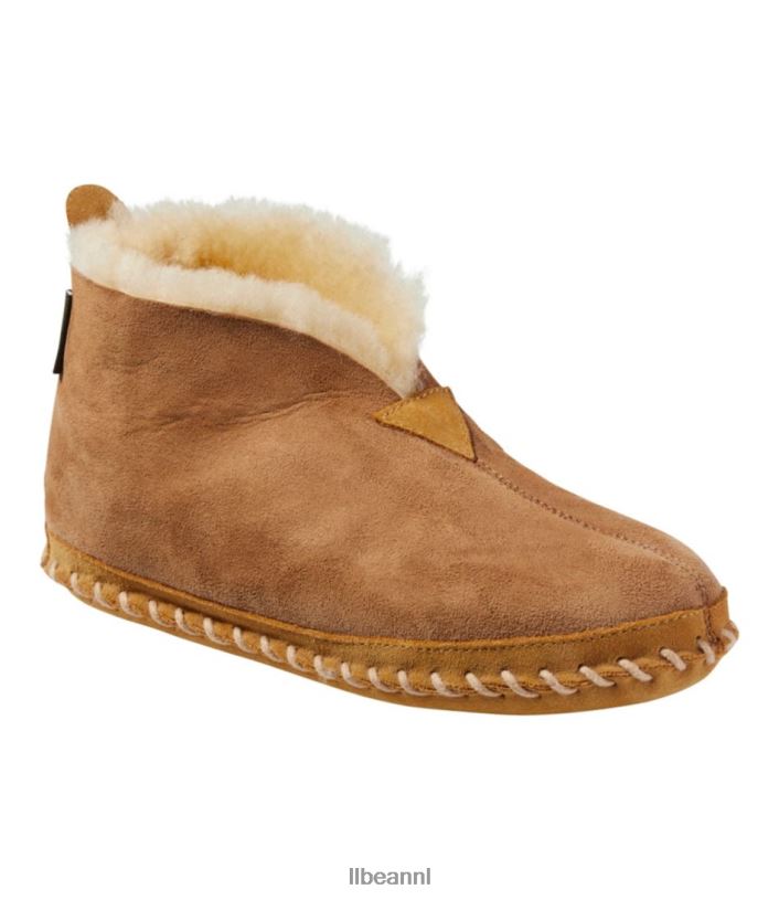 L.L.Bean vrouwen slechte goede pantoffels chocolade bruin schoenen VT0643742