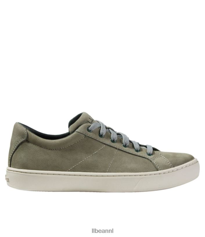 L.L.Bean vrouwen Eco Bay lederen Oxfords klassieke salie schoenen VT0645176