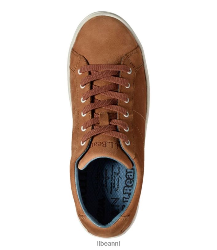 L.L.Bean vrouwen Eco Bay lederen Oxfords klassieke salie schoenen VT0645176