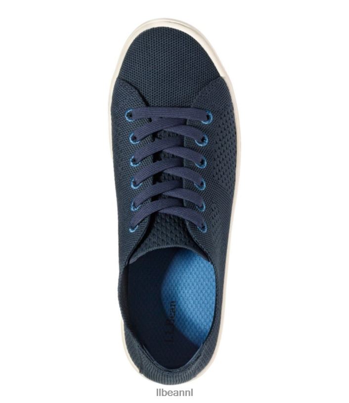 L.L.Bean vrouwen eco-bay gebreide sneakers papierwit schoenen VT0645206