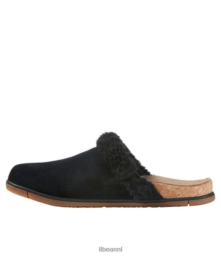 L.L.Bean vrouwen go-anywhere gezellige klompen donker cement/natuur schoenen VT0643823