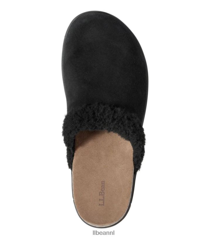 L.L.Bean vrouwen go-anywhere gezellige klompen donker cement/natuur schoenen VT0643823