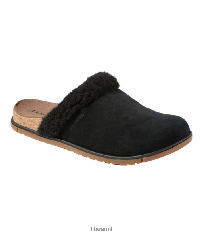 L.L.Bean vrouwen go-anywhere gezellige klompen donker cement/natuur schoenen VT0643823